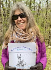 Fleur Palau, Author and Illustrator with her new book 'The Adventures of Roberto Rabbit: Roberto in Love"