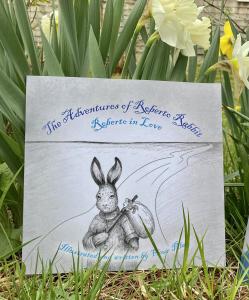 Fleur Palau, Author and Illustrator with her new book 'The Adventures of Roberto Rabbit: Roberto in Love"