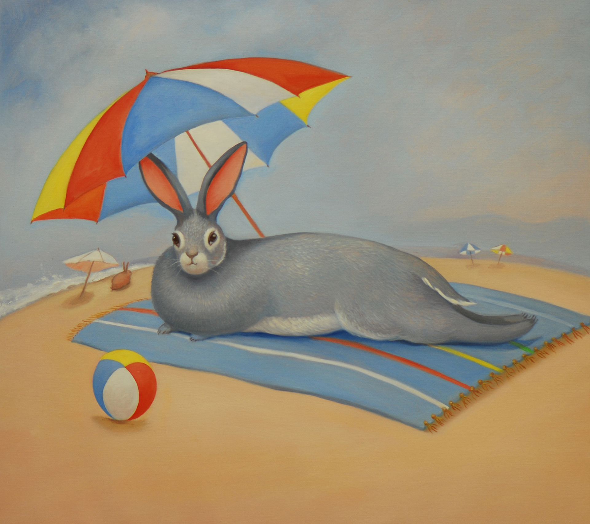 Holiday, Fleur Palau, oil on canvas 20 x 25